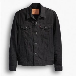 LEVI’S Trucker Jean Jacket- Black Denim- 3XL